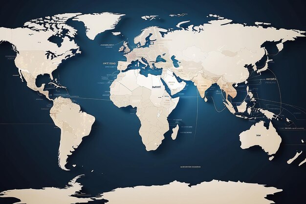 Mappa aziendale globale