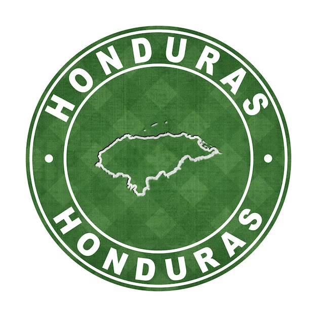 Mappa del campo di calcio dell'Honduras