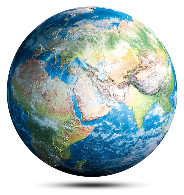 Mappa del globo terrestre