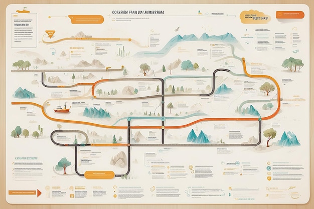 Mappa del percorso del cliente