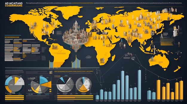 Mappa della popolazione mondiale