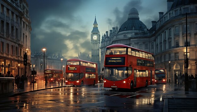 Mappatura del progetto sull'atmosfera cool della City di Londra