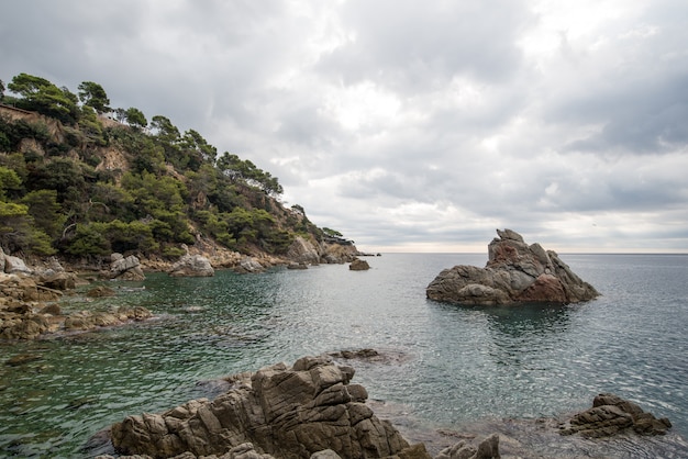 Mar Mediterraneo a Costa Brava Lloret de Mar, Spagna