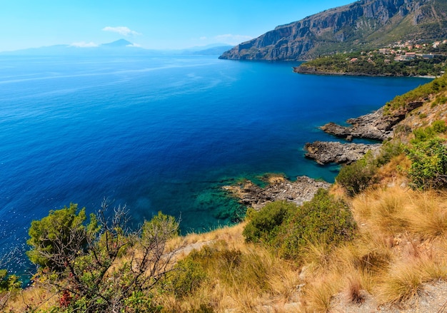 Mar Tirreno paesaggio Campania Italia