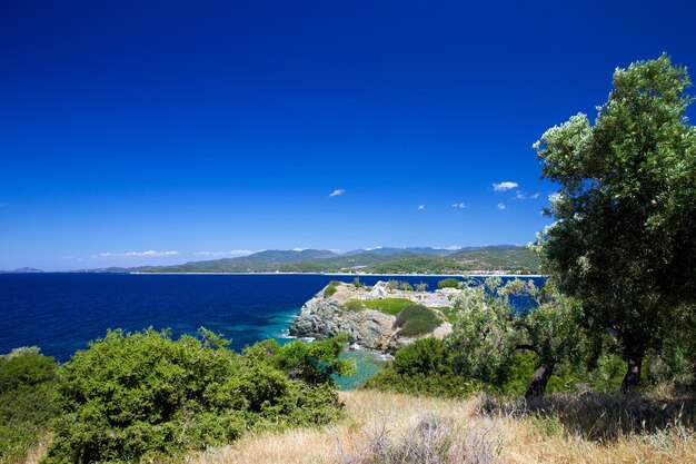 Mare blu in Grecia