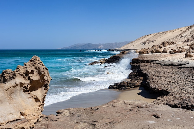 Mare della costa occidentale di Fuerteventura