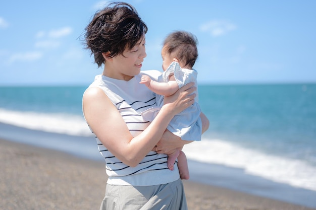 Mare e genitore e figlio