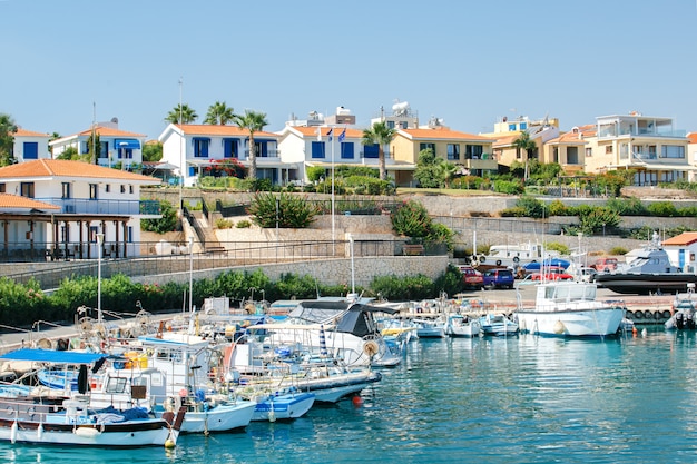 Marina a Protaros, Cipro.