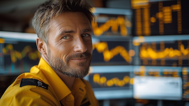 Market Mastery Professional Trader su una stazione di lavoro ad alta tecnologia