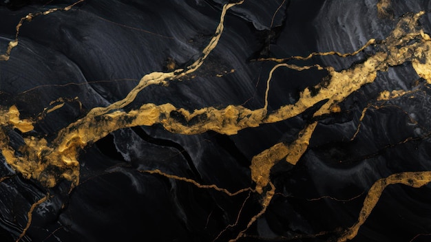 Marmo nero texture sfondo modello con alta risoluzione astratto marmo naturale nero e oro
