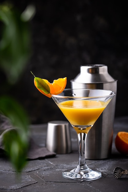 Martini all'arancia o cocktail margarita