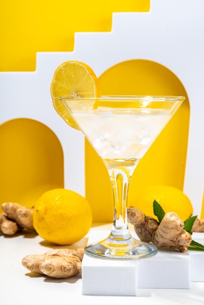 Martini allo zenzero e limone