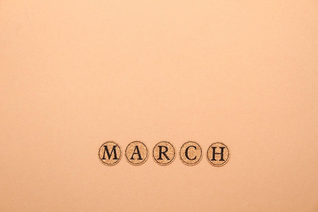 Marzo per il calendario