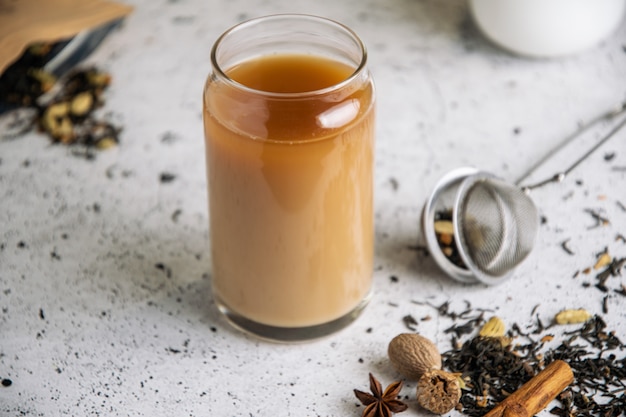 Masala chai tè nero speziato con spezie