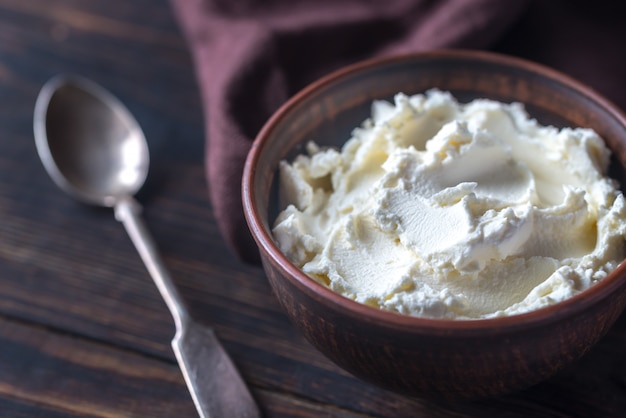 Mascarpone - crema di formaggio italiana
