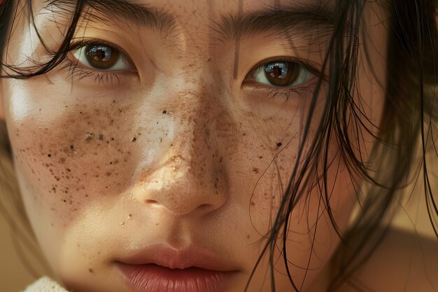 Maschera di argilla naturale per la cura della pelle di East Asian Model