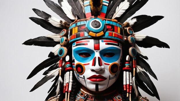 Maschera Hopi Kachina Cultura nativa americana Arte antica