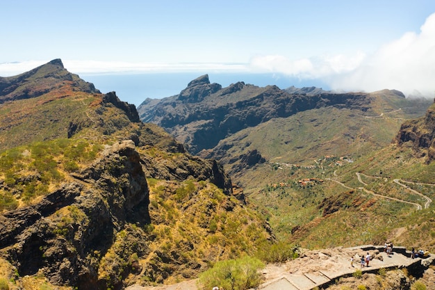 Mask village in Spagna popolare destinazione turistica Mask village di Tenerife