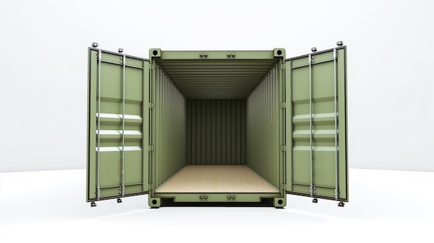 Massimizzare l'efficienza dei container vuoti con porte aperte per il trasporto di merci