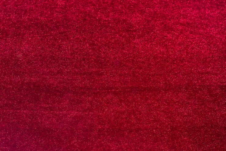 Materiale in velluto rosso