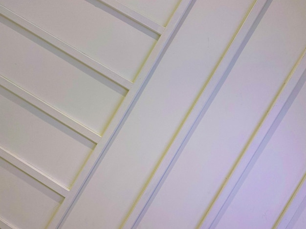 Materiale plastico a trama di colore bianco che crea una trama volumetrica del soffitto e del pavimento in plastica