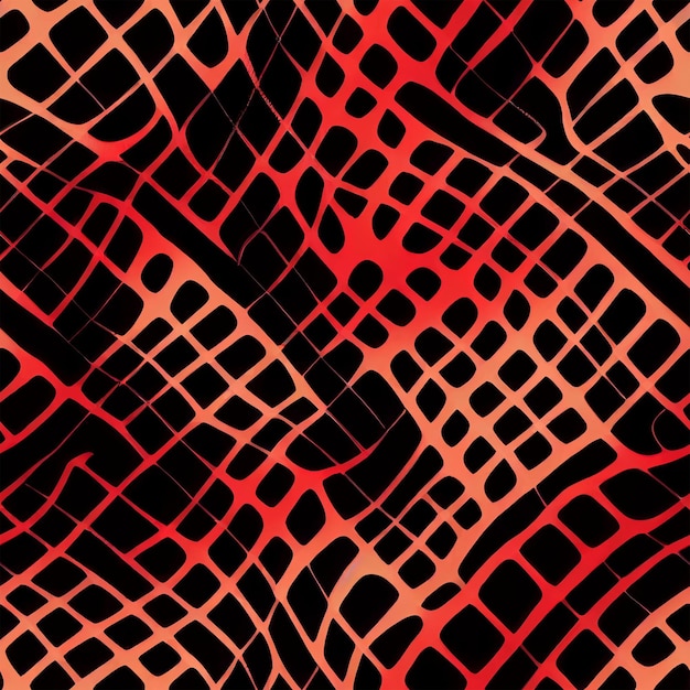 Mattonelle senza cuciture di struttura del modello creativo nero rosso