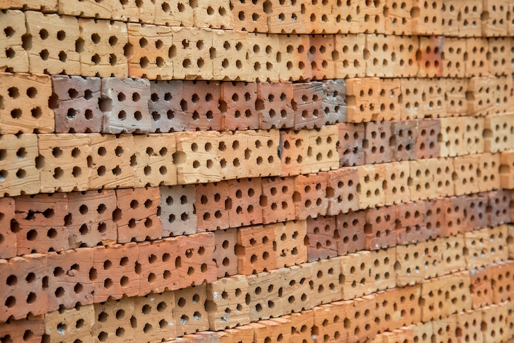 Foto mattoni per la costruzione