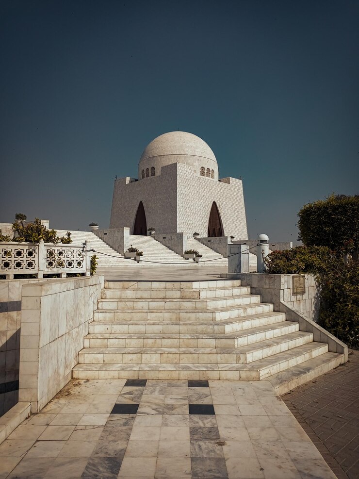 Mazar e Quaid Karachi cinematic portrait for social media posts