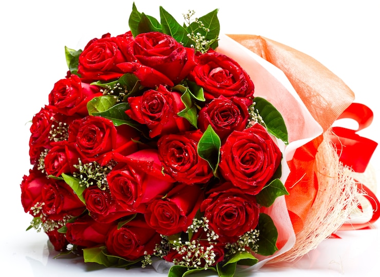Foto mazzo di rose