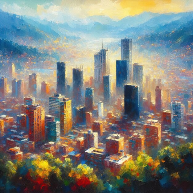 Medellin Colombia arte impressionista