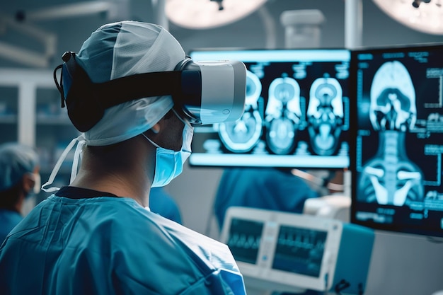 Medici che utilizzano l'AI per le consulenze chirurgiche a distanza