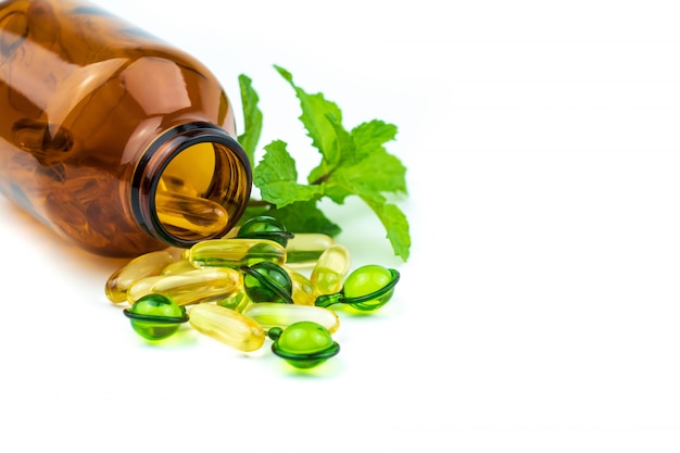 Medicina alternativa, vitamina e integratori di erbe naturali