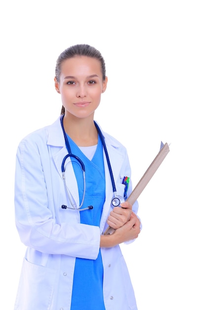 Medico femminile con medico donna appunti