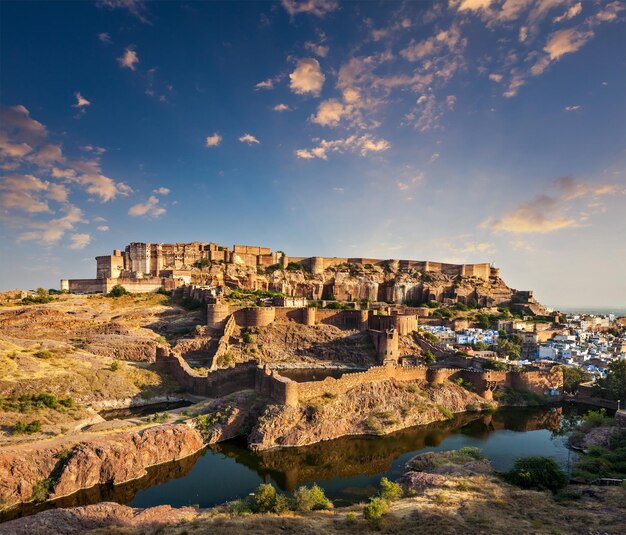 Mehrangarh forte jodhpur rajasthan india