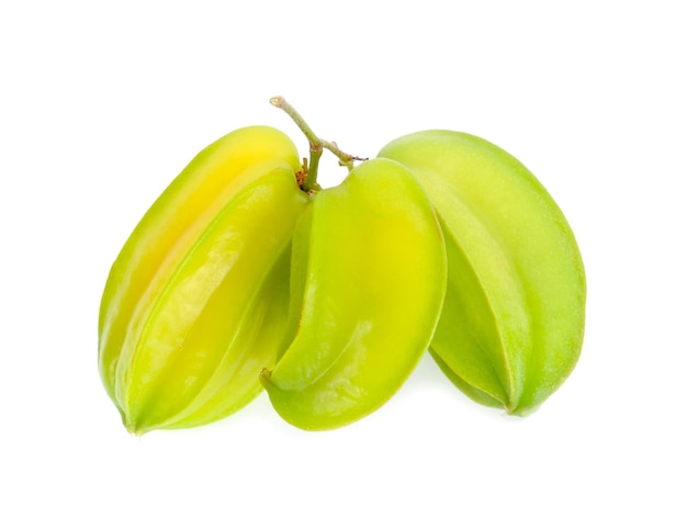 mela stella su sfondo bianco