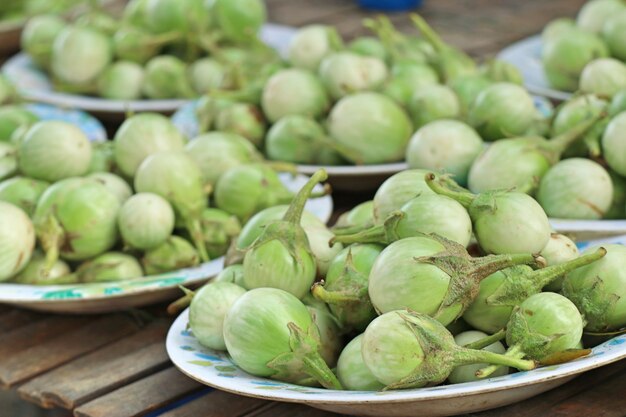 melanzane al cibo di strada