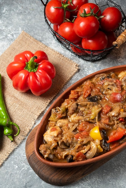 Melanzane fritte miste con verdure