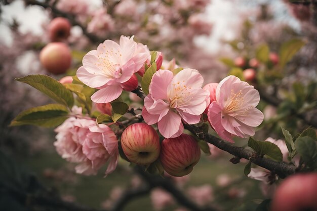 Melo in fiore