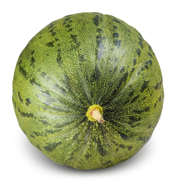 Melone verde isolato