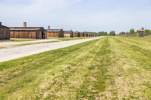 Memoriale dell'Olocausto del campo di concentramento di Auschwitz-Birkenau. Oswiecim, Polonia