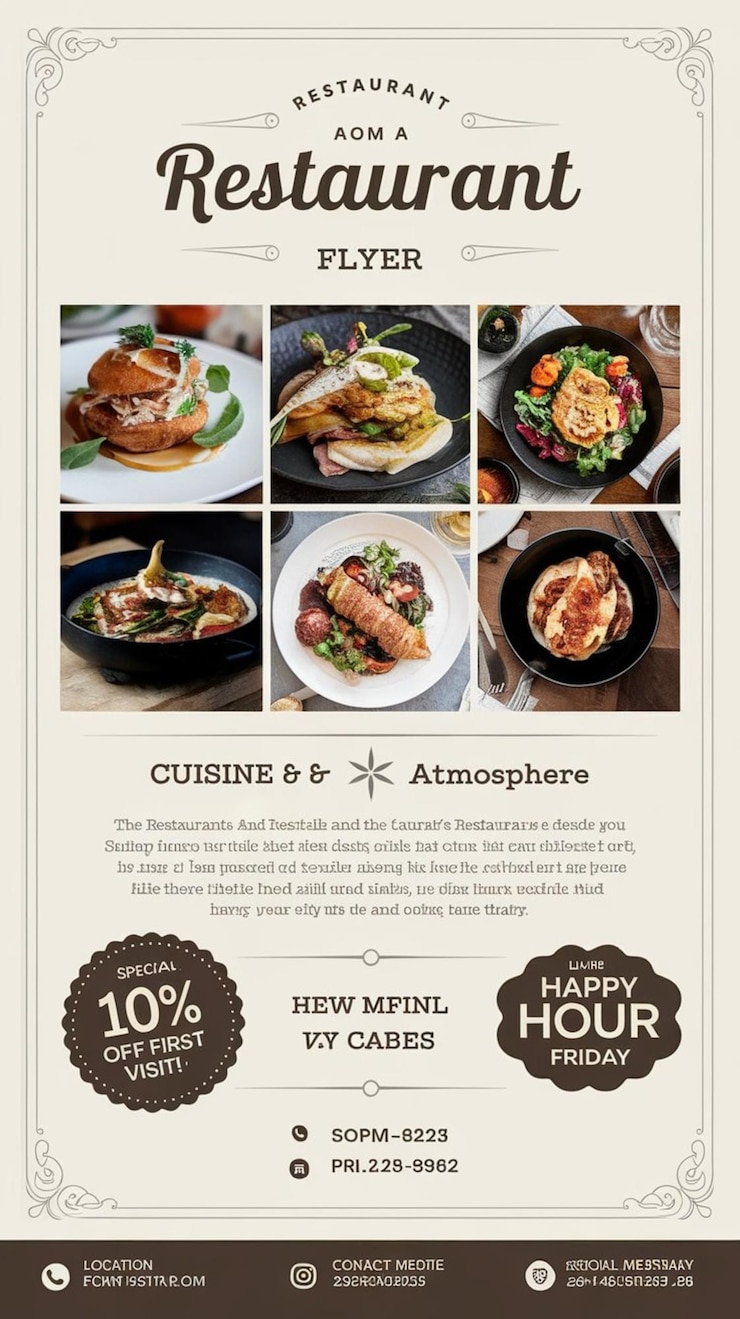 Foto menu del ristorante
