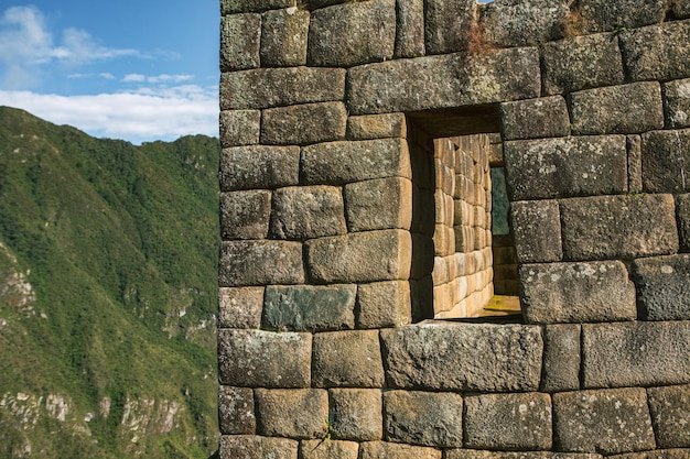 Meraviglia del mondo Machu Picchu in Perù