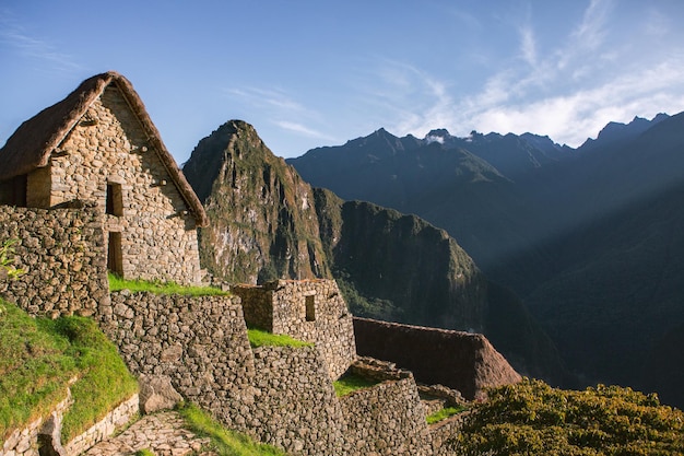 Meraviglia del mondo Machu Picchu in Perù