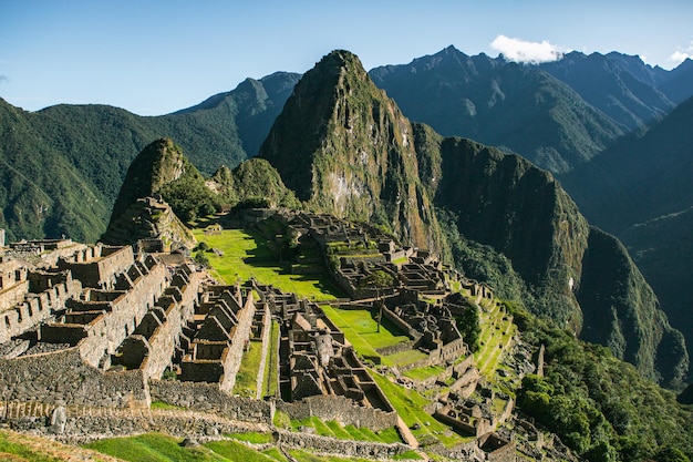 Meraviglia del mondo Machu Picchu in Perù