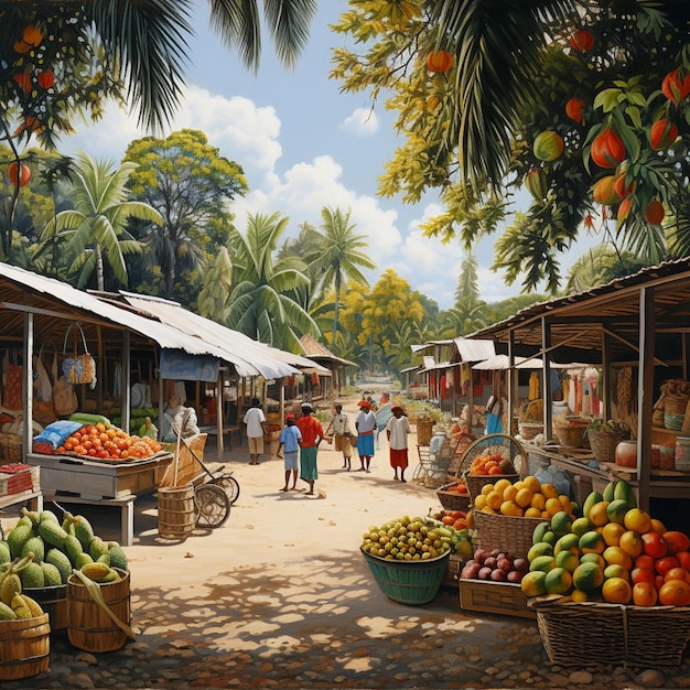 Mercato della frutta