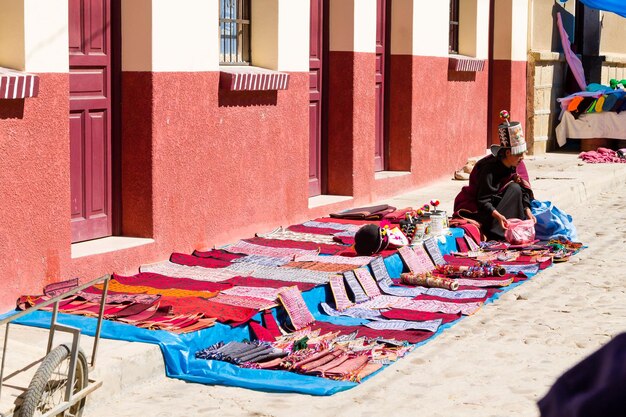 Mercato tradizionale di Tarabuco, Bolivia
