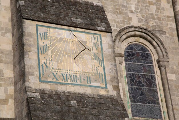 Meridiana a Chichester Cathedral Church, Inghilterra, Regno Unito