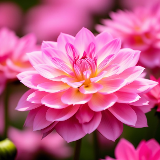 messa a fuoco selettiva di un bellissimo sfondo rosa colorato