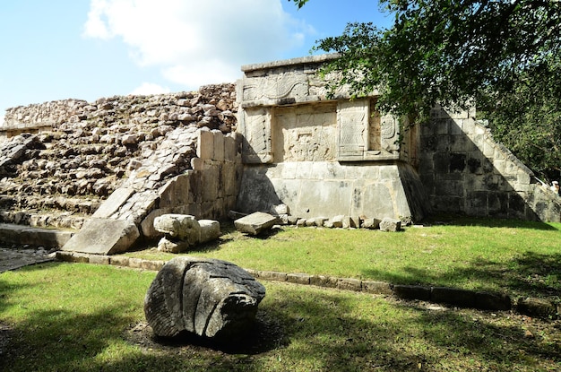 Messico Chichen Itza Strutture rituali Maya rovine Maya sito di sacrifici Maya