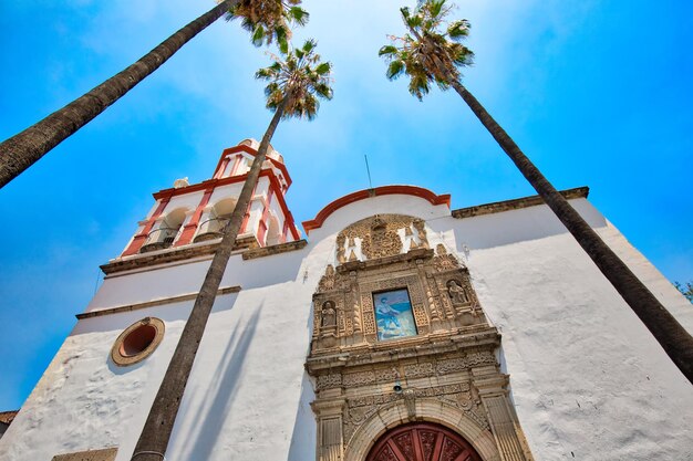 Messico Guadalajara Tlaquepaque chiese panoramiche durante l'alta stagione turistica